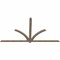 Ekena Millwork Redmond Smooth Timber Gable Bracket, Douglas Fir, 96"W x 52"H x 1 1/2"D x 3 1/2"F, 13/12 Pitch GBW096X52X0204RED00SDF - alternate 4